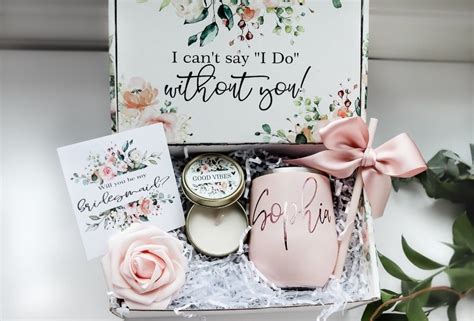 luxury bridesmaid proposal box